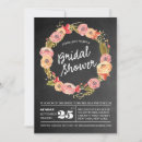 Search for wreath bridal shower invitations Trendy