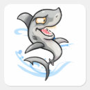 Search for cool shark stickers Cartoon