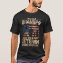 Search for veteran mens tshirts Grandpa