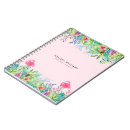 Search for pink border notebooks Flowers