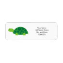 Search for green turtle return address labels Wildlife