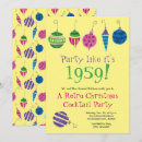 Search for 1960s christmas invitations 1950s