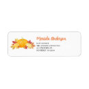 Search for pumpkin birthday return address labels Elegant