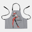 Search for harley quinn aprons Joker
