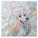 Search for poodles tiles Standard poodle