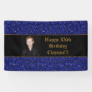 Search for blue birthday banners Any age birthday