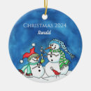 Search for marshmallow christmas tree decorations Snowman