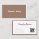 Search for warming business cards Qr code