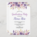 Search for lavender graduation invitations Flower