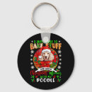 Search for poodle christmas key rings Xmas