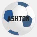 Search for soccer ball stickers Blue
