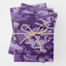 Search for purple camouflage wrapping paper For her