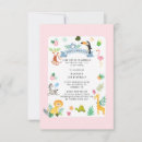 Search for girl monkey birthday invitations Jungle safari animals zoo
