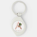 Search for bridal rose key rings Monogrammed