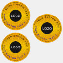 Search for circular logo stickers Business