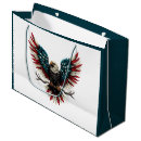 Search for bald eagle gift wrap Blue