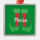Search for elf in christmas tree decorations Green