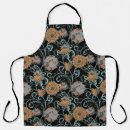 Search for black background aprons Pattern