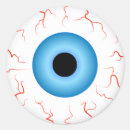 Search for blue eyeball stickers Monster