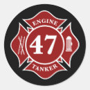 Search for maltese cross stickers Firefighter