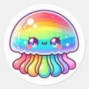 Search for kawaii ocean stickers Rainbow