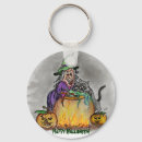 Search for witches key rings Pumpkin