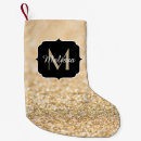 Search for gold glitter monogram christmas stockings Sparkle