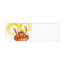 Search for monster return address labels Cartoon