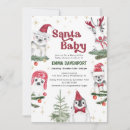 Search for cute santa invitations Winter wonderland