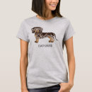 Search for dapple dachshund tshirts Doxie