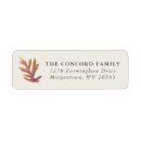 Search for fall leaves wedding return address labels Autumn