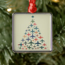Search for flight christmas tree decorations Aeroplane