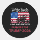 Search for farmers stickers Political