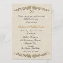 Search for gold embossed invitations 50th