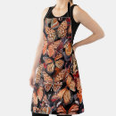 Search for monarch butterfly aprons Black