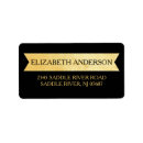 Search for foil return address labels Watercolor