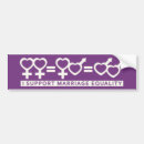 Search for gender equality bumper stickers Gay