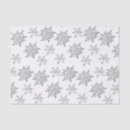 Search for silver glitter tissue paper Snowflakes