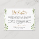 Search for welcome place cards Hotel room