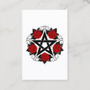 Search for pentagram business cards Star