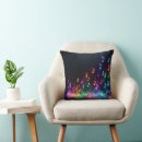 Search for musical notes cushions Black