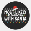 Search for hunt stickers Santa