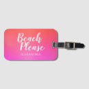 Search for funny puns luggage tags For her