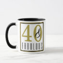 Search for 40 and fabulous mugs Elegant