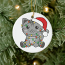 Search for kawaii cat christmas tree decorations Children