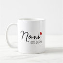 Search for pregnancy announcement mugs Grandmother