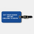 Search for sarcastic luggage tags Travel