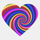 Search for rainbow fractal stickers Spiral