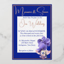Search for royal blue and pink wedding invitations Floral