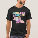 Search for godless heathen tshirts Baphomet